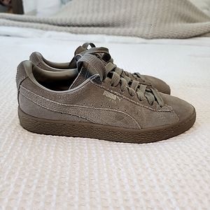 Puma Classic Suede Vetiver Shoe Mens 6